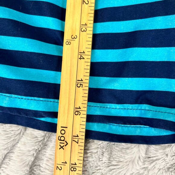 Wonder Nation Swim Trunks Boy L 10-12 Striped Board Shorts Mesh Lined Drawstring - Picture 7 of 7